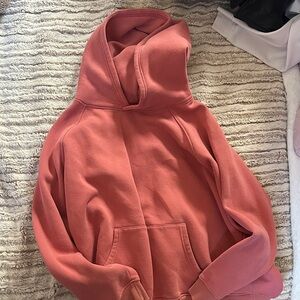 Women's Coral Hoodie Sweater